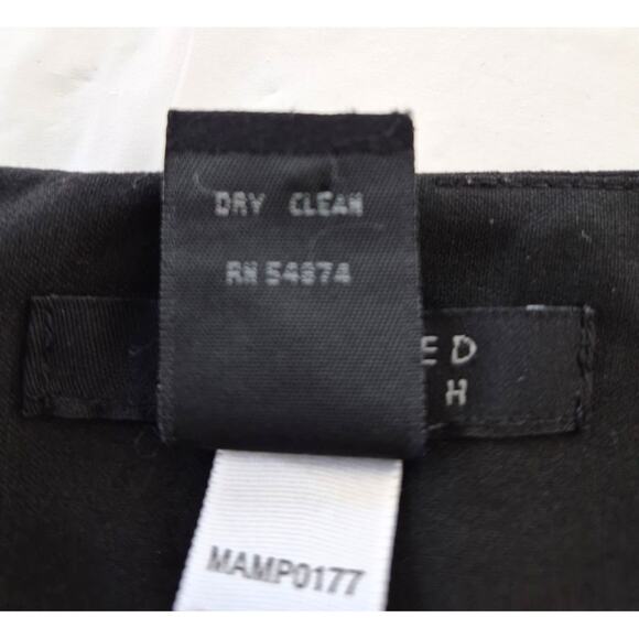 Vntg The Limited Skirt Sz S Black Straight Stretch Career Office Siren Classic - Picture 4 of 8